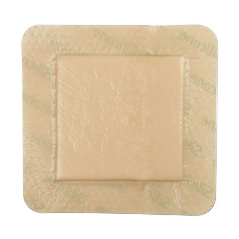 Lotfancy 10pcs Foam Wound Dressing With Border 6x6 In Sterile Adhesive