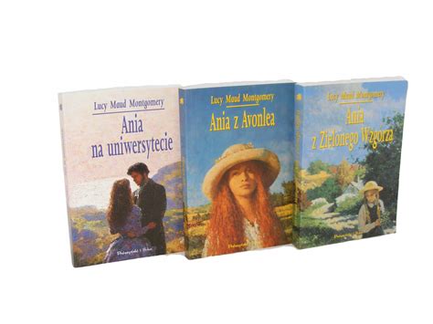 ANIA Z ZIELONEGO WZGÓRZA AVONLEA 3 tomy Montgomery 13453072952