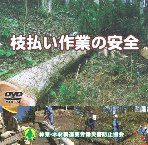 林業関係のdvd教材 安全教材・用品 林業・木材製造業労働災害防止協会