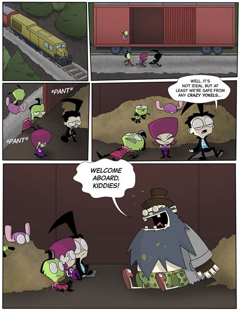 Invader Zim The Road To Nowhere Pg 38 By Deldiz On Deviantart