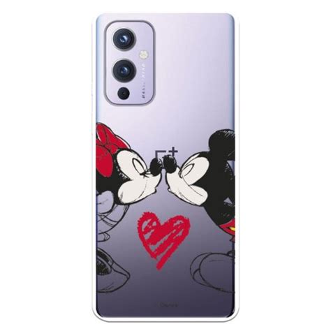 Funda Para Oneplus Oficial De Disney Mickey Y Minnie Beso Cl Sicos