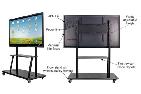 Smart Board Interactive Flat Panel 55 Inch With Multi Touch Screen