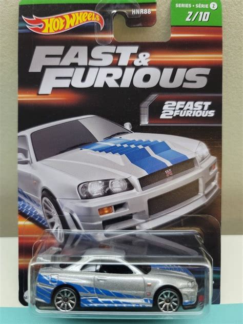 Hot Wheels Nissan Skyline Gt R R Fast Furious Series