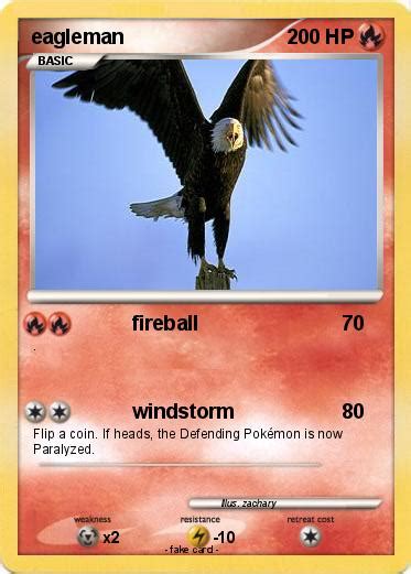 Pokémon Eagleman 2 2 Fireball My Pokemon Card