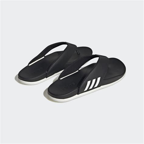 Adidas Adilette Comfort Flip Flops Black Adidas Lk