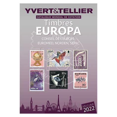 Yvert Stamp Catalog United Europe Cept Europost Stamps