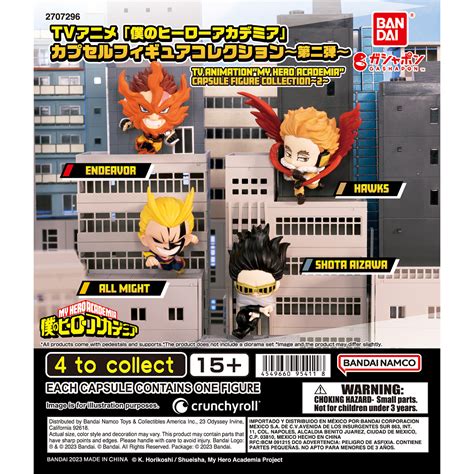 Tv Animationmy Hero Academiacapsule Figure Collection~2~ New Gashapon Us Official