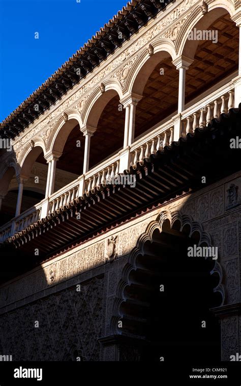 Alcazar Palace Seville Spain Stock Photo Alamy