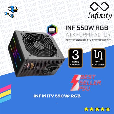 Jual Infinity Striker Power Rgb Watt Bronze Power Supply Psu