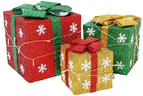 Christmas Lighted Gift Boxes The 50 Best Outdoor Christmas