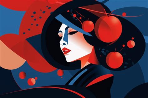 Premium Photo | Simple colored illustration