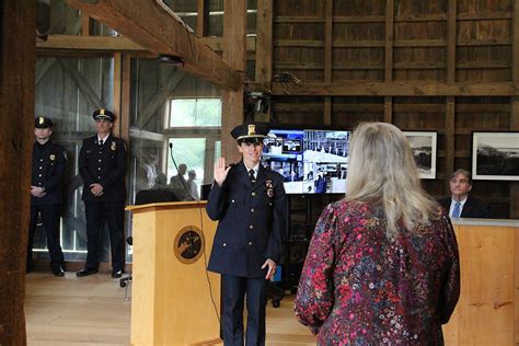 East Hampton Town Police Promote First Female Lieutenant Earn Renewed Accreditation From State