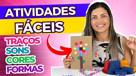 Como Trabalhar Tra Os Sons Cores E Formas Educa O Infantil Youtube