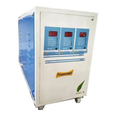 Three Phase Air Cooled Servo Stabilizers For Industrial 30 Kva At Rs