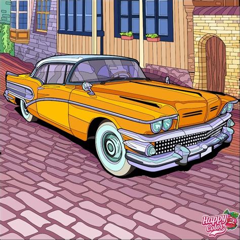 Pin By Yaya On Happy Color Automotive Artwork Automotive Art Car Art