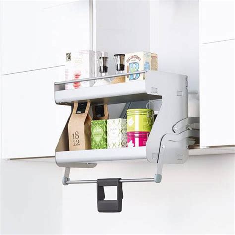 Imove Double Shelf Pull Down Unit By Hafele For 21 24 Cabinet