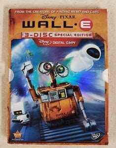 Wall-E (DVD, 2008, 3-Disc Set, Special Edition) 786936775389 | eBay