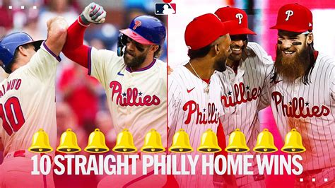 The Bell Wont Stop Ringing 🔔 The Phillies Have Won 10 Straight In