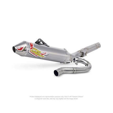 Ligne complète PRO CIRCUIT Ti 4R Titane Honda CRF450R