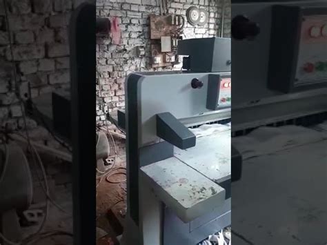 Paper Cutting Machines Paper Cutting Machine Manufacturer From North