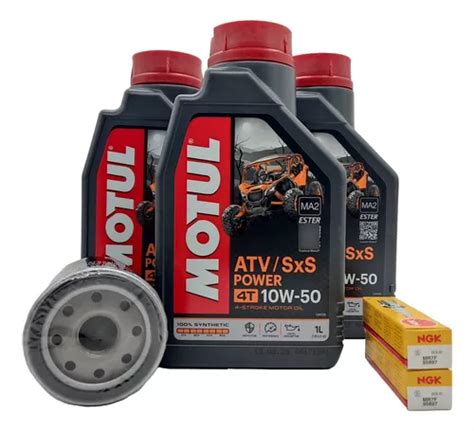 Kit Afinacion Sintetico Motul Polaris Rzr Xp 1000 900 Ranger Envío gratis