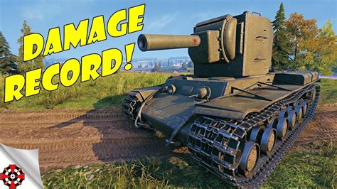 World Of Tanks Kv Damage Record Wot Kv Gameplay World Of