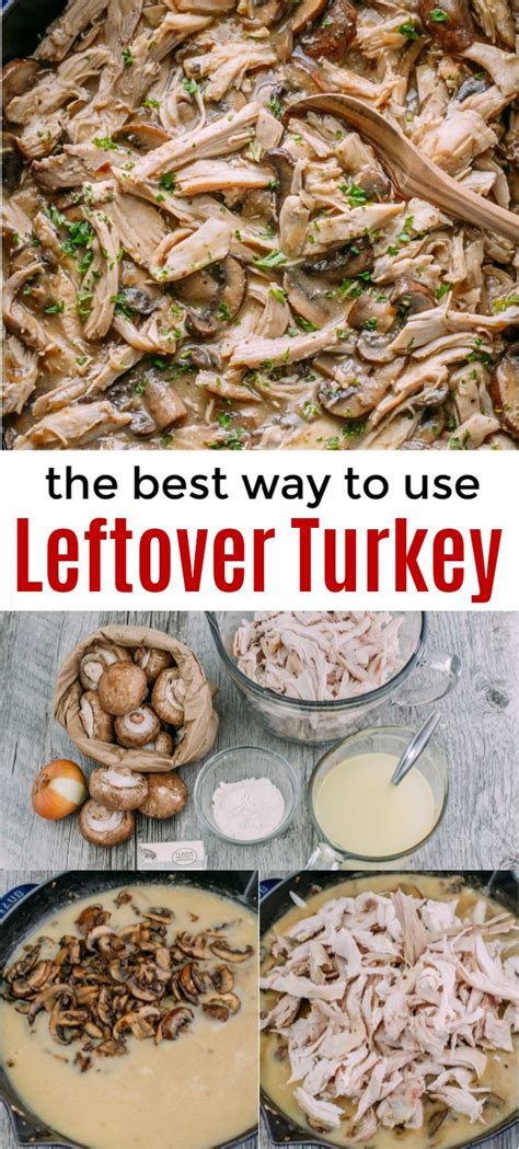 Leftover Turkey In Gravy Leftover Turkey Recipes Turkey Recipes