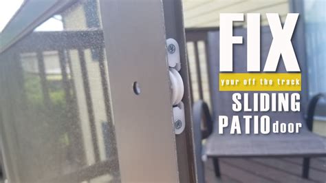 How To Fix A Sliding Screen Door Andersen Screen Door Repair Youtube