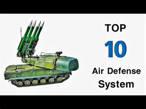 Top 10 Air Defense System Best 10 Air Defense Missile System YouTube