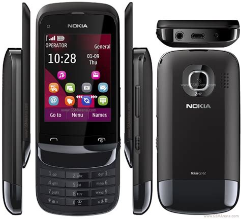 Nokia C2-02 pictures, official photos