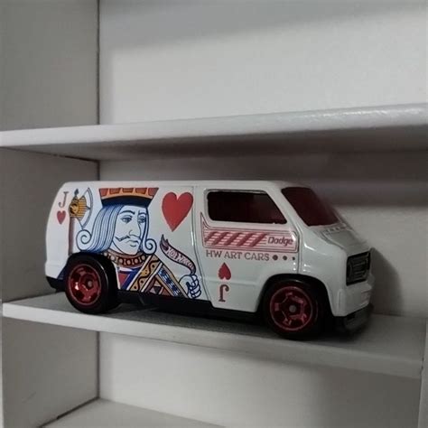 Custom 77 Dodge Van T Hunt Hot Wheels Loose Shopee Brasil