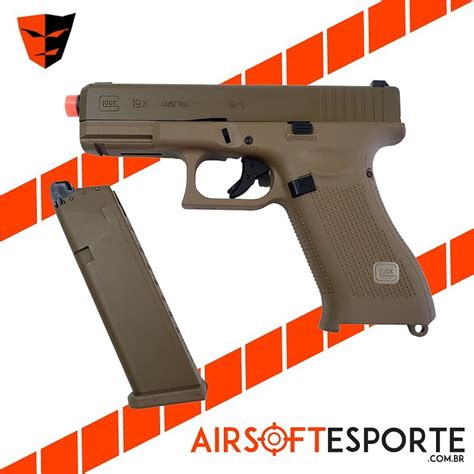 Pistola De Airsoft Gbb Umarex Glock G X Officially Authorized