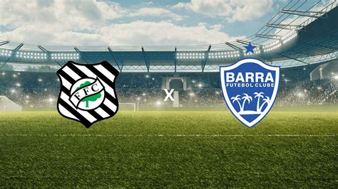 Figueirense X Barra Ao Vivo E Online Onde Assistir Hor Rio E