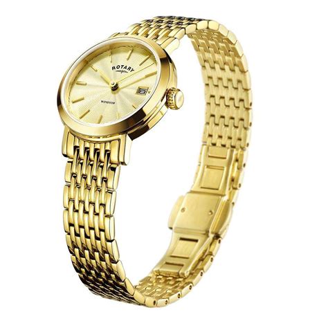 Rotary Windsor Gold Ladies’ Bracelet Watch - WatchNation