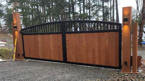 Driveway Gates Custom Aluminum Swing Driveway Gates Bowlby West