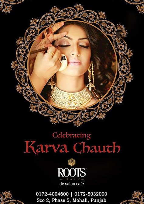 OFFER OFFER OFFER Karva Chauth Offer At ROOTS De Salon Cafe Offer Valid