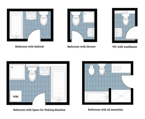 Bathroom Dimensions Design And Interior Guidelines Layak Architect