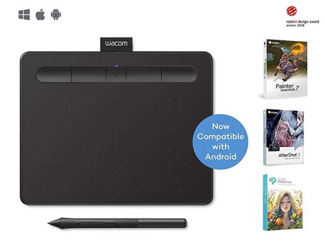 Wacom CTL 4100WL K0 CX Intuos Small Bluetooth Pen Tablet Black At Rs