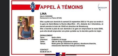 Les Infos De H Disparition De Lina C Est Une Torture De Ne Plus