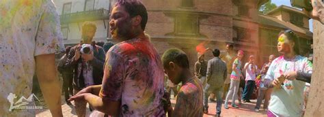 Colorful Holi Festival In Nepal | Rugged Trails Nepal | Festivals In ...