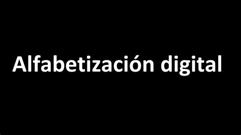 Alfabetización digital PPT Descarga Gratuita