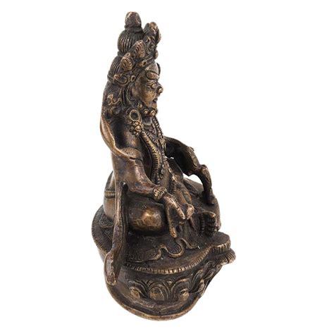 Handmade Brass Lord Kuber Tibetan Statue