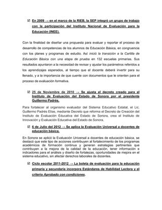 Evaluacion Linea Del Tiempo Pdf