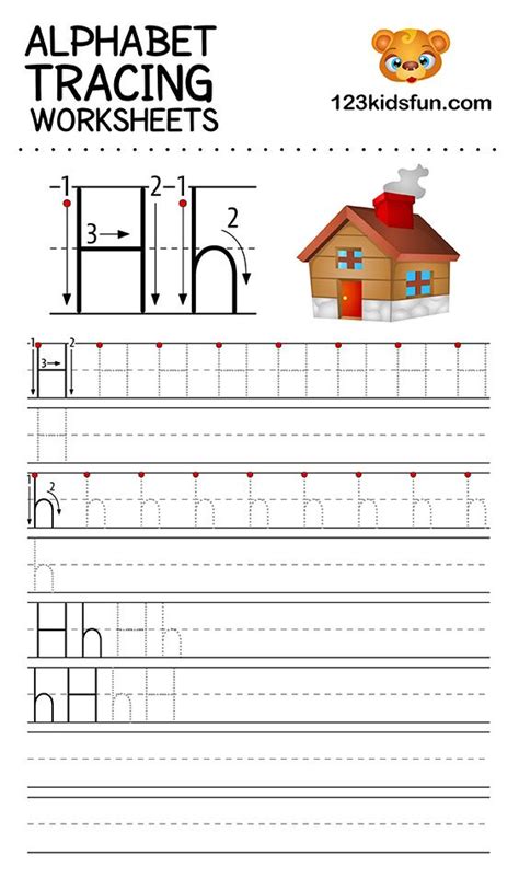 Free Printable Abc And 123 Tracing Worksheets