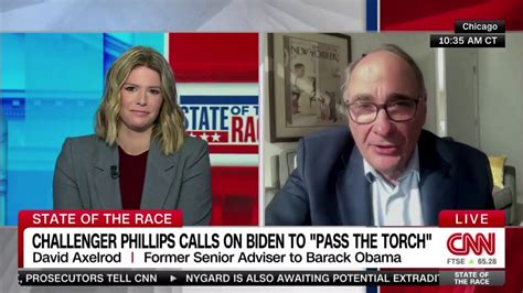 David Axelrod Dismisses Biden Calling Him A Pr K Over 2024 Concerns