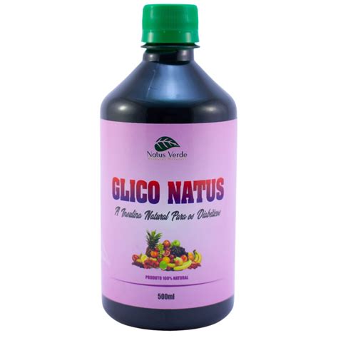 Glico Natus Anti Diabetes Natural 500Ml Natus Verde Shopee Brasil