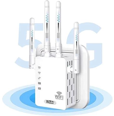 Guvgmy Wzmacniacz Wifi 1200 Mbps Dual Band 5 Ghz 24 Ghz Wydajny