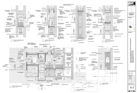 Elevator Shaft Sections Dcl Architects