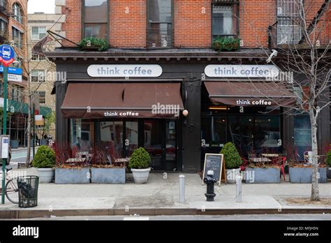 New York Coffee Shop East Village Hi Res Stock Photography And Images