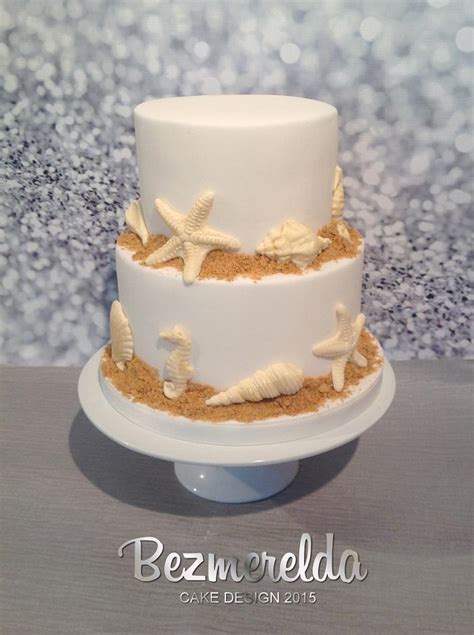 Sea Shell Cake Decorated Cake By Bezmerelda Cakesdecor